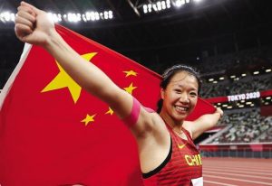 一掷定乾坤!刘诗颖奥运女子标枪夺金,创造历史!
